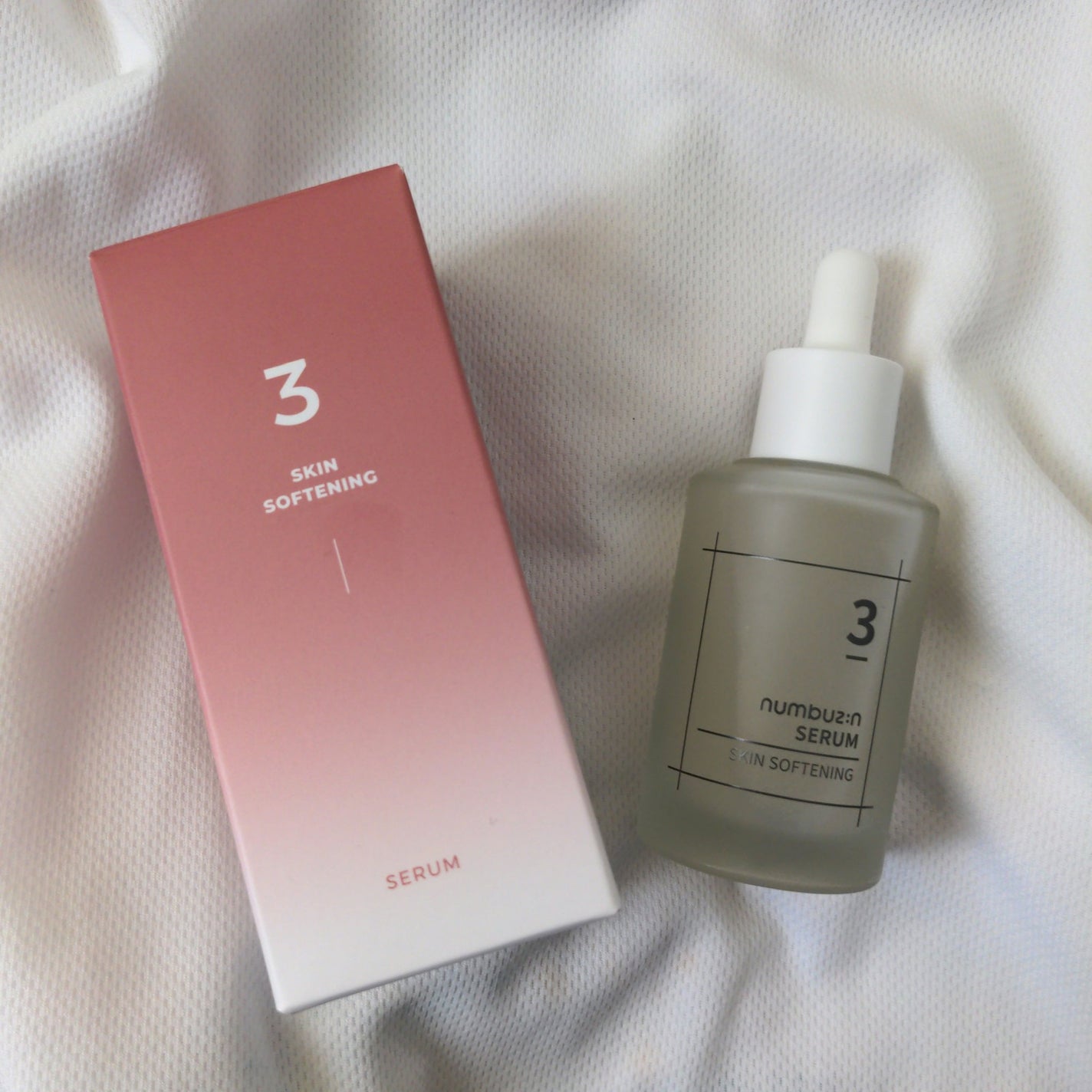 3番 すべすべキメケアセラム/numbuzin/美容液を使ったクチコミ(1枚目)