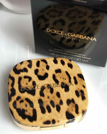 フェリンアイズ インテンスアイシャドウ クアッド/DOLCE&GABBANA BEAUTY/パウダーアイシャドウを使ったクチコミ（1枚目）