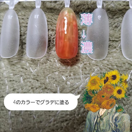 🧸kumako🧸フォロバ100 on LIPS 「セルフネイル日記🍎皆様前々回のりんごネイルにコメントたくさんあ..」(6枚目)