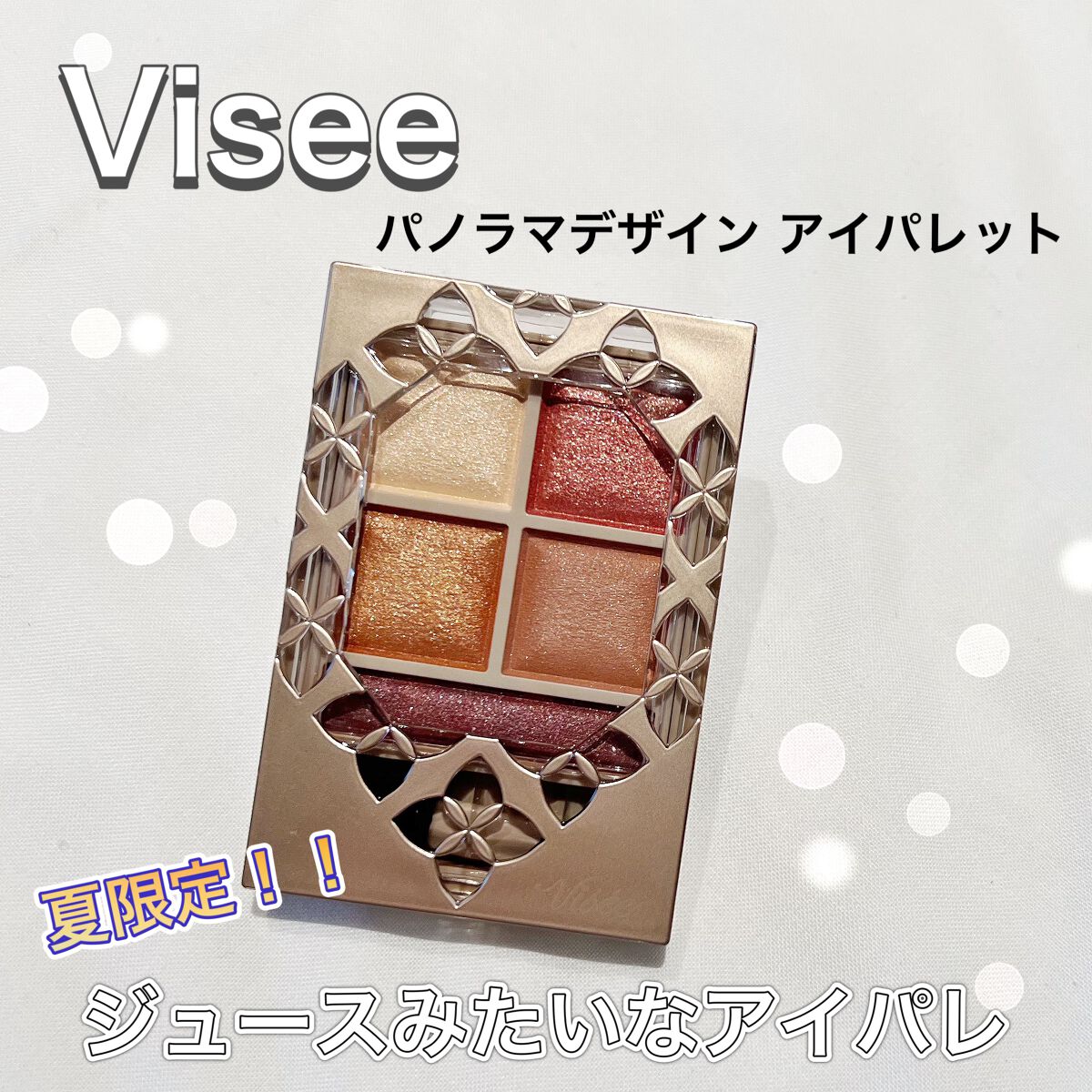 パノラマデザイン アイパレット/Visée/アイシャドウパレットを使ったクチコミ（1枚目）