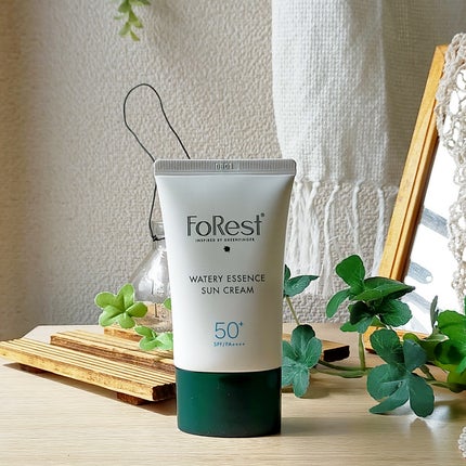 ウォータリーエッセンスUVクリーム/FoRest by Greenfinger/日焼け止めクリームを使ったクチコミ(4枚目)