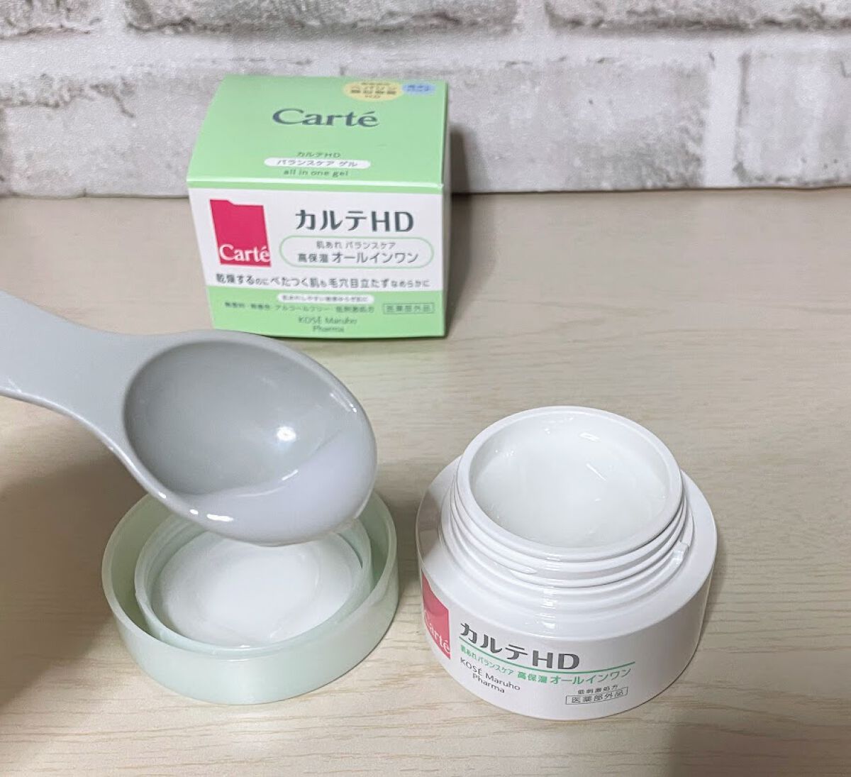 バランスケア ゲル/カルテHD/フェイスクリームを使ったクチコミ（2枚目）