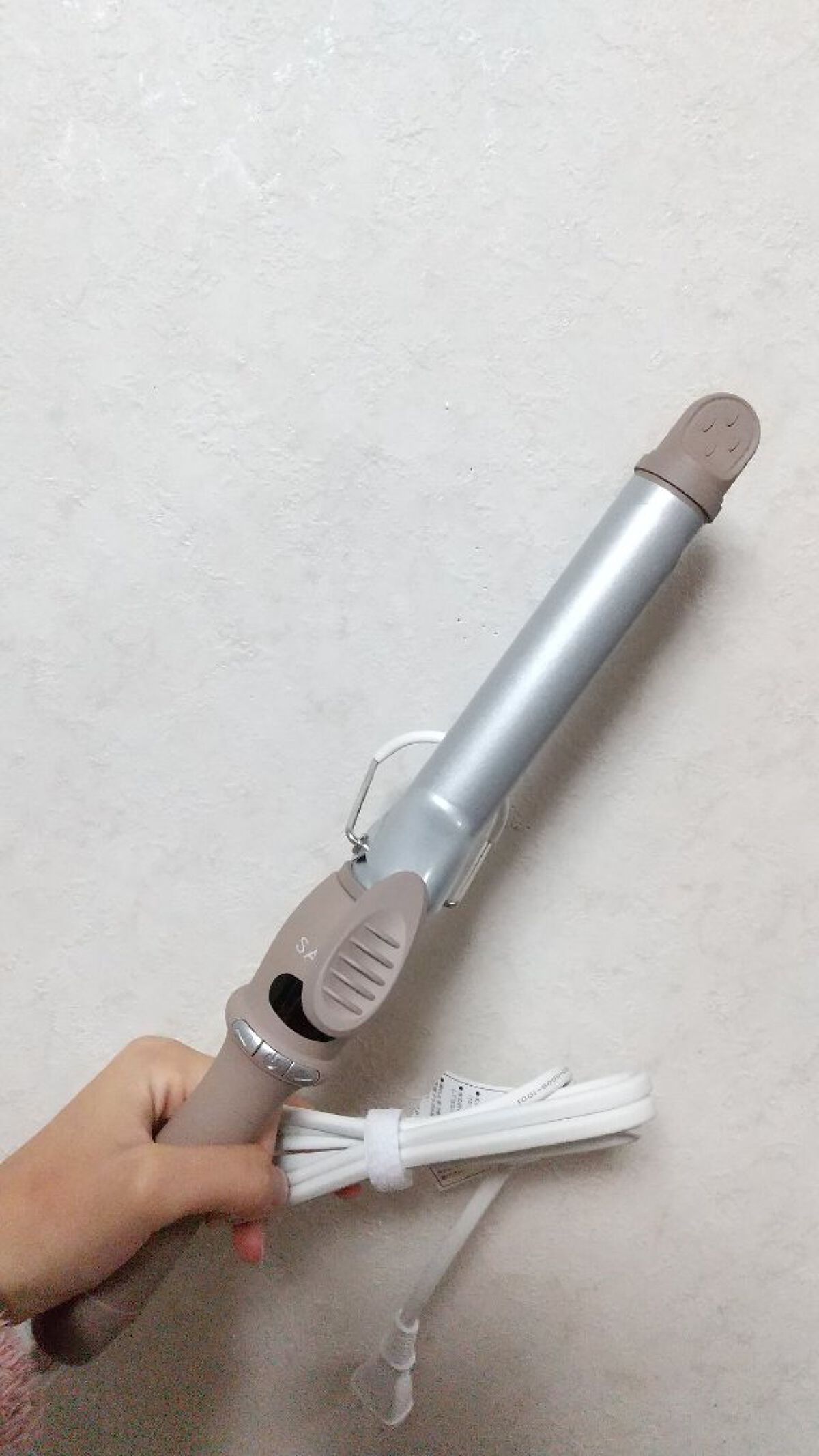 セラミックカール ヘアアイロン/SALONIA/カールアイロンを使ったクチコミ（1枚目）