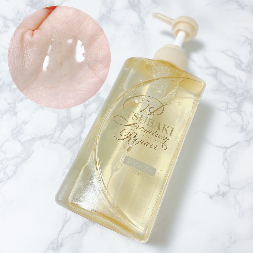 プレミアムリペア シャンプー／ヘアコンディショナー/TSUBAKI/市販シャンプーを使ったクチコミ（2枚目）