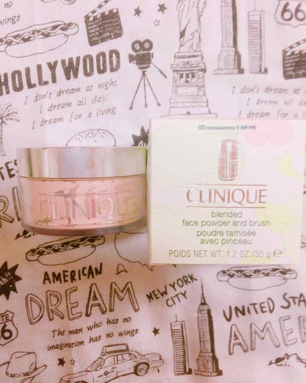 スーパーブレンデッド フェース パウダー/CLINIQUE/ルースパウダーを使ったクチコミ(1枚目)