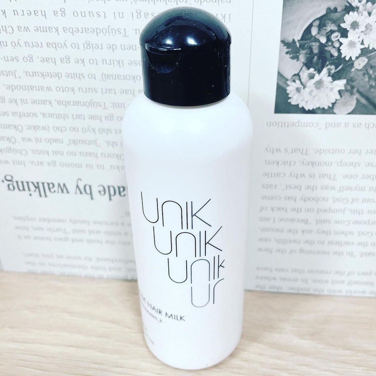 ナノシルクヘアミルク/UNIK/ヘアミルクを使ったクチコミ(1枚目)