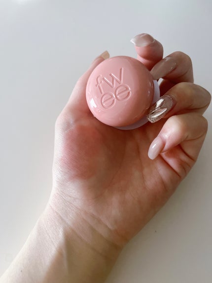 リップアンドチーク ブラーリープリンポット/fwee/口紅を使ったクチコミ(6枚目)