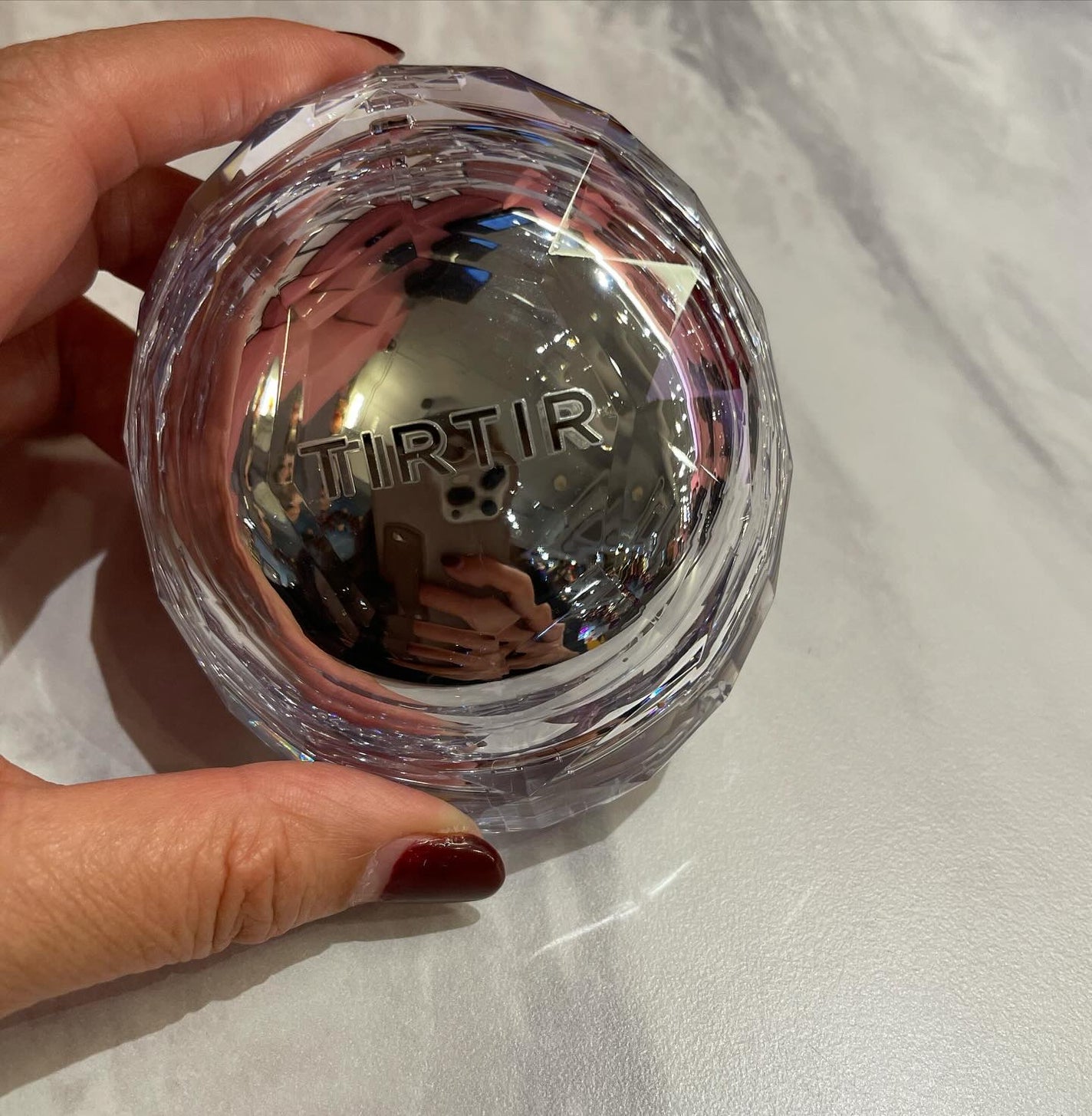 マスクフィット クリスタルメッシュクッション/TIRTIR(ティルティル)/クッションファンデーションを使ったクチコミ(1枚目)