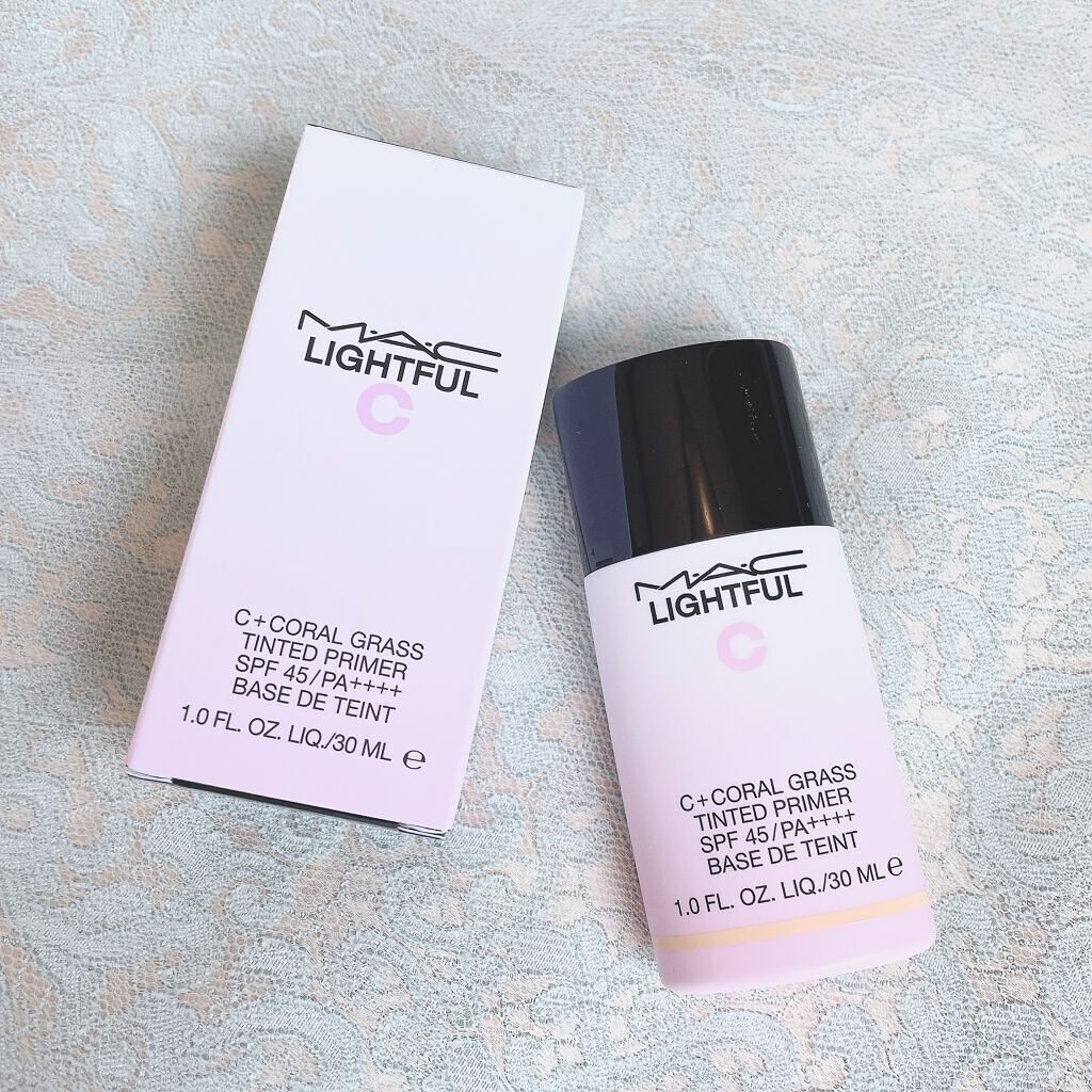 ライトフル Ｃ＋ティンティッド プライマーSPF45(PA++++)/M・A・C/化粧下地を使ったクチコミ（2枚目）
