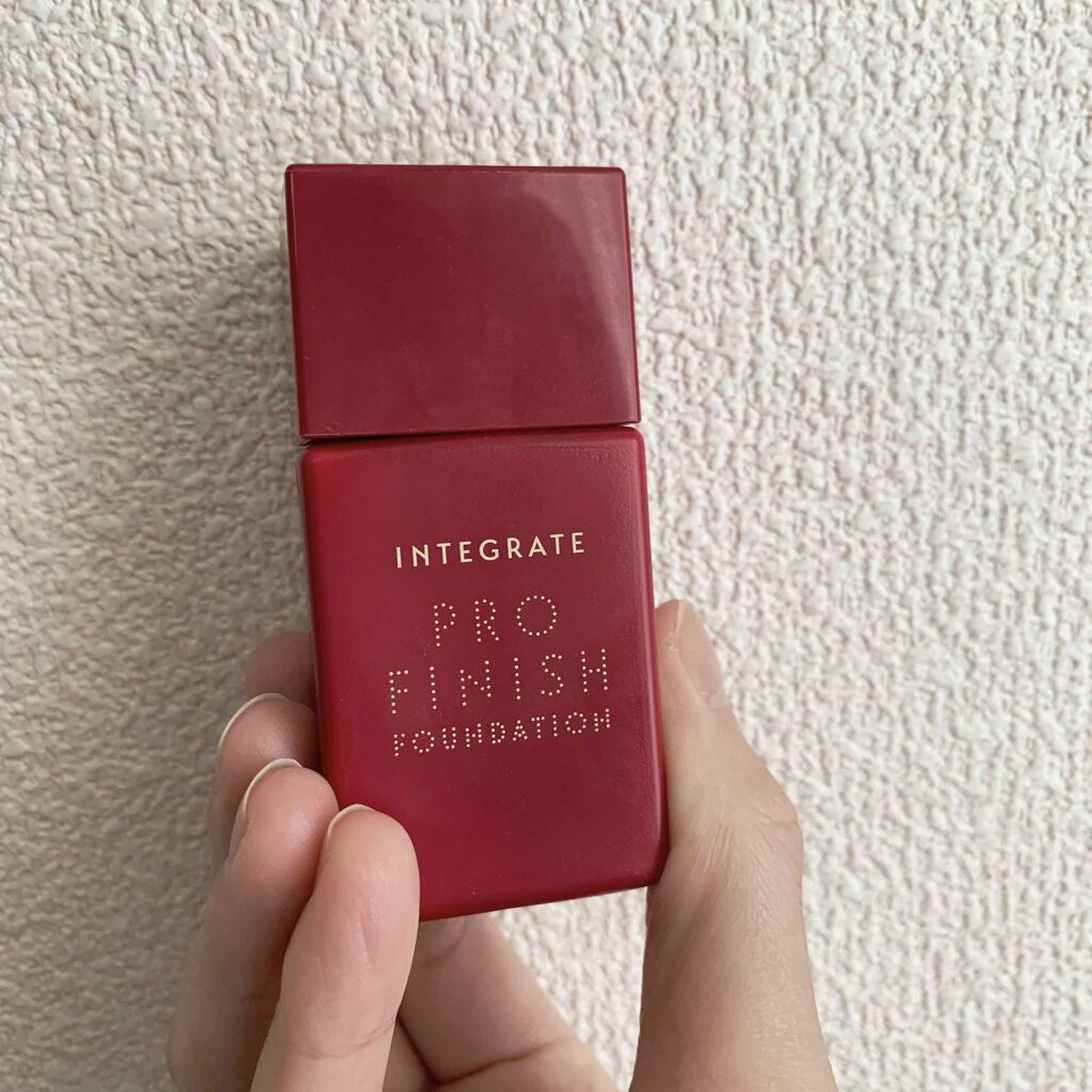 プロフィニッシュリキッド 透け感カラー100/インテグレート/リキッドファンデーションを使ったクチコミ（1枚目）