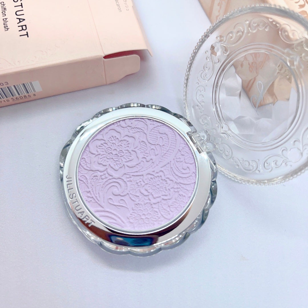 パステルシフォン ブラッシュ/JILL STUART/パウダーチークを使ったクチコミ(2枚目)