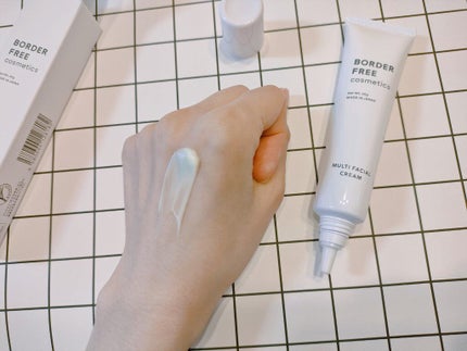 マルチフェイシャルクリーム/BORDER FREE cosmetics/フェイスクリームを使ったクチコミ(2枚目)