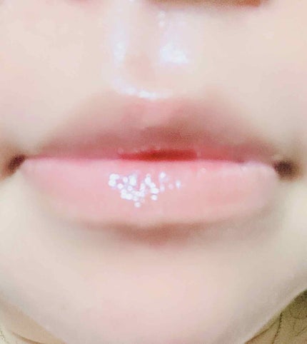 LIP38℃ +UnFrame<ホログラフィック>/UZU BY FLOWFUSHI/リップグロスを使ったクチコミ(3枚目)