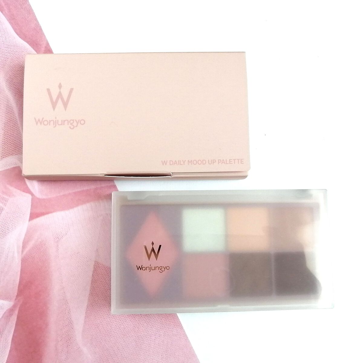 ウォンジョンヨ W デイリームードアップパレット /Wonjungyo/アイシャドウパレットを使ったクチコミ(3枚目)