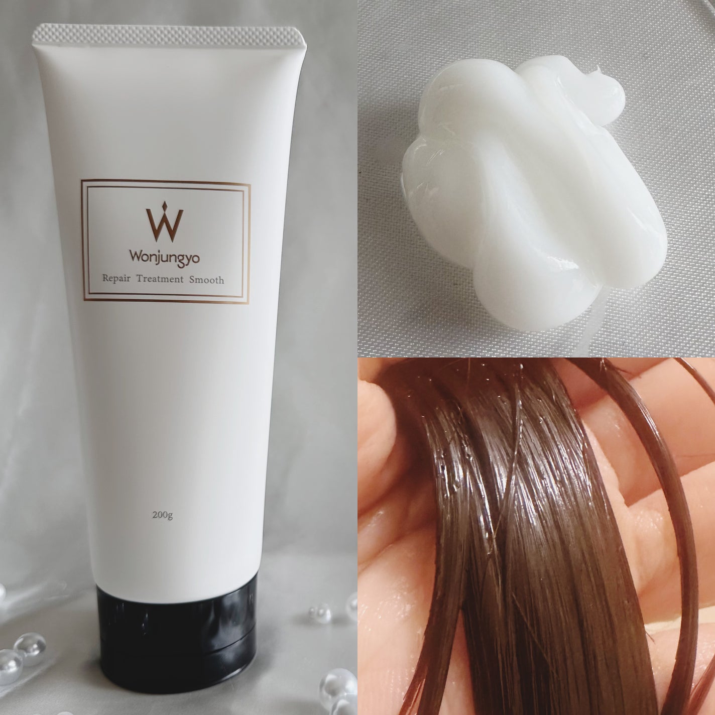 ウォンジョンヨ リペアシャンプー スムース/リペアトリートメント スムース/Wonjungyo/市販シャンプーを使ったクチコミ(3枚目)