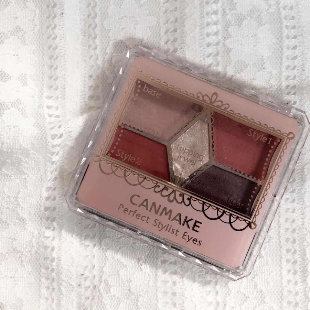 【旧品】パーフェクトスタイリストアイズ/キャンメイク/アイシャドウパレットを使ったクチコミ（1枚目）