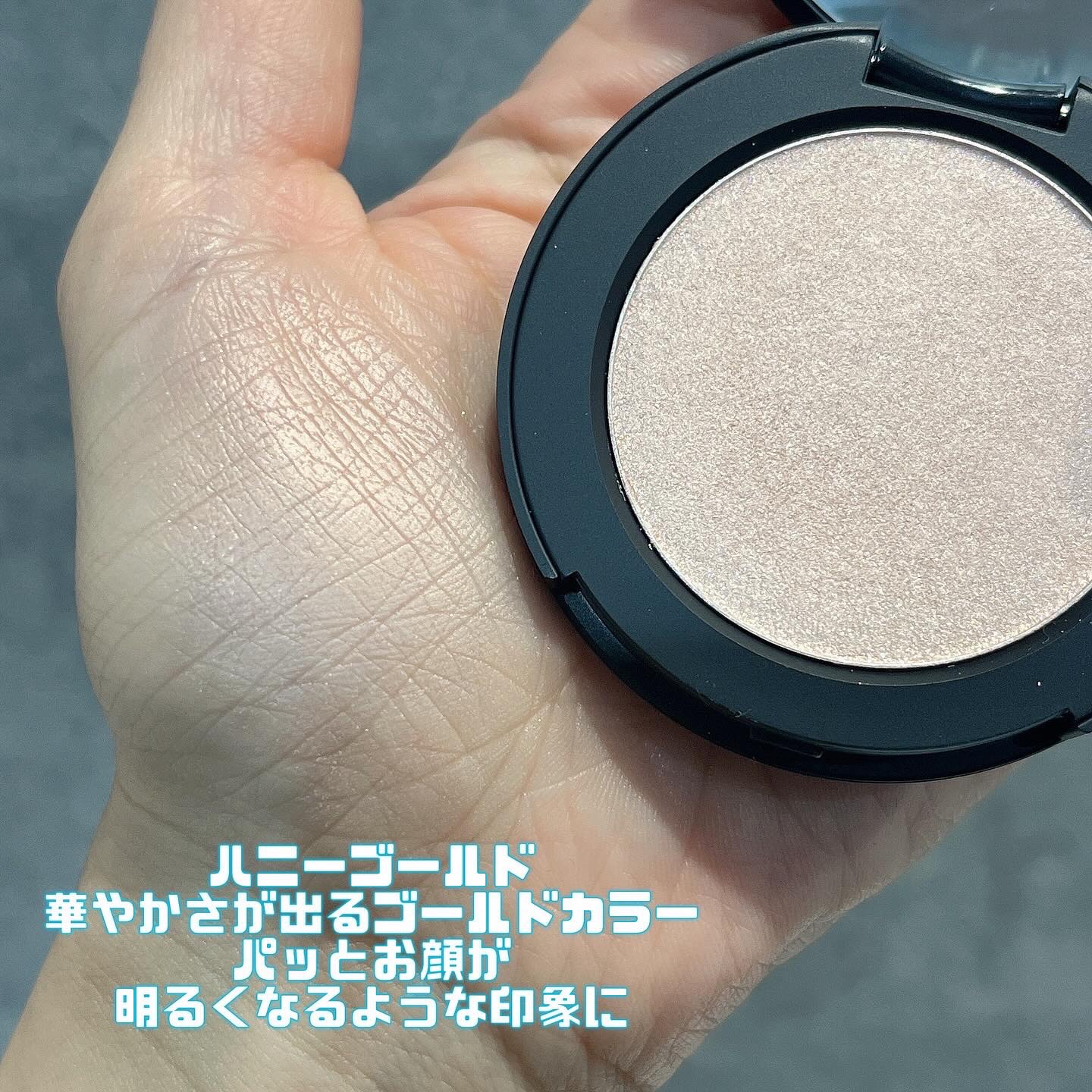 ベイクドハイライター/heme/パウダーハイライトを使ったクチコミ（3枚目）