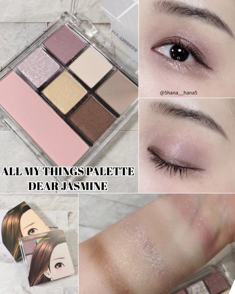 女神降臨 エディション グリッター リップティント アイシャドウセット/all my things/メイクアップキットを使ったクチコミ(2枚目)