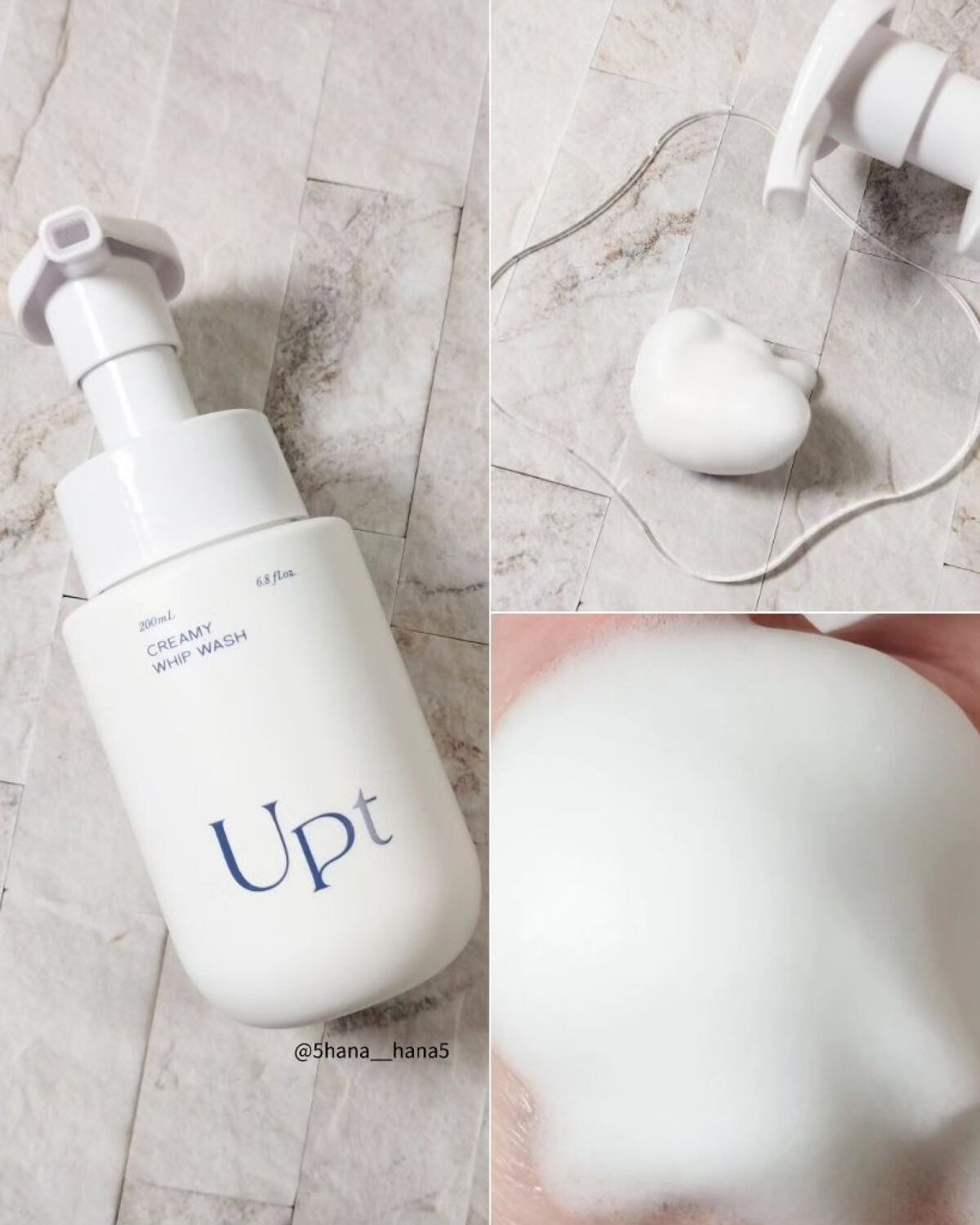 クリーミーホイップウォッシュ/Upt/泡洗顔を使ったクチコミ（2枚目）