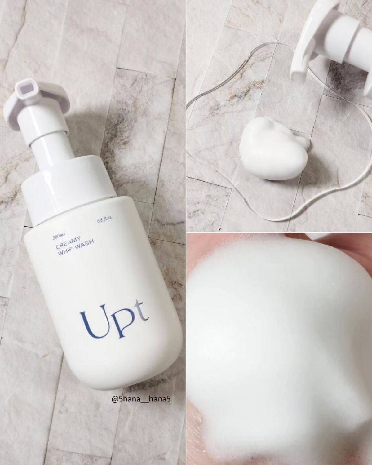 クリーミーホイップウォッシュ/Upt/泡洗顔を使ったクチコミ(2枚目)
