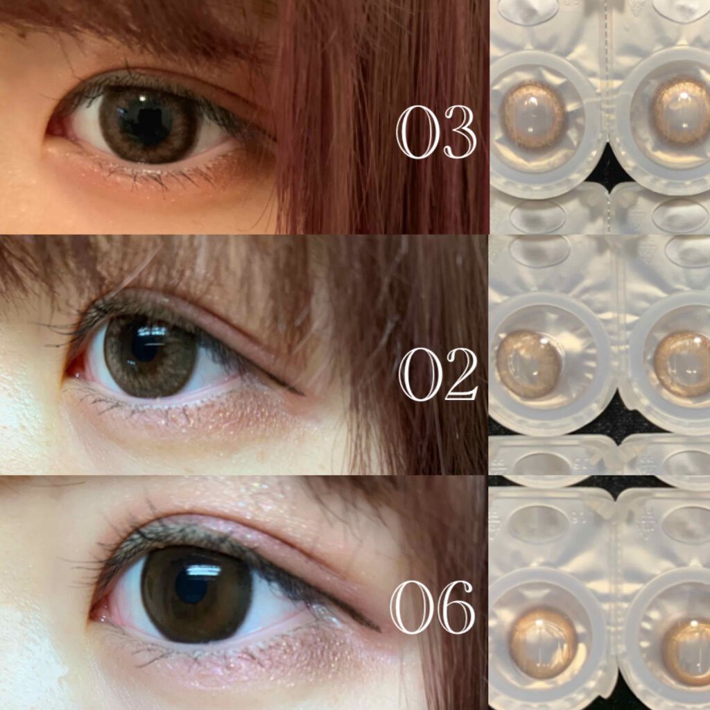 AND MEE 1day ピュア/AngelColor/ワンデー（１DAY）カラコンを使ったクチコミ（2枚目）