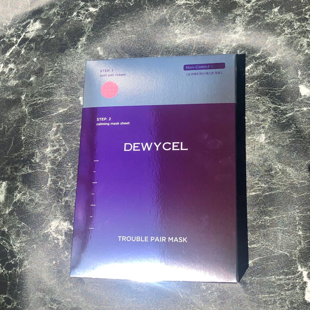 トラブルペアーマスク/DEWYCEL/シートマスク・パックを使ったクチコミ(6枚目)