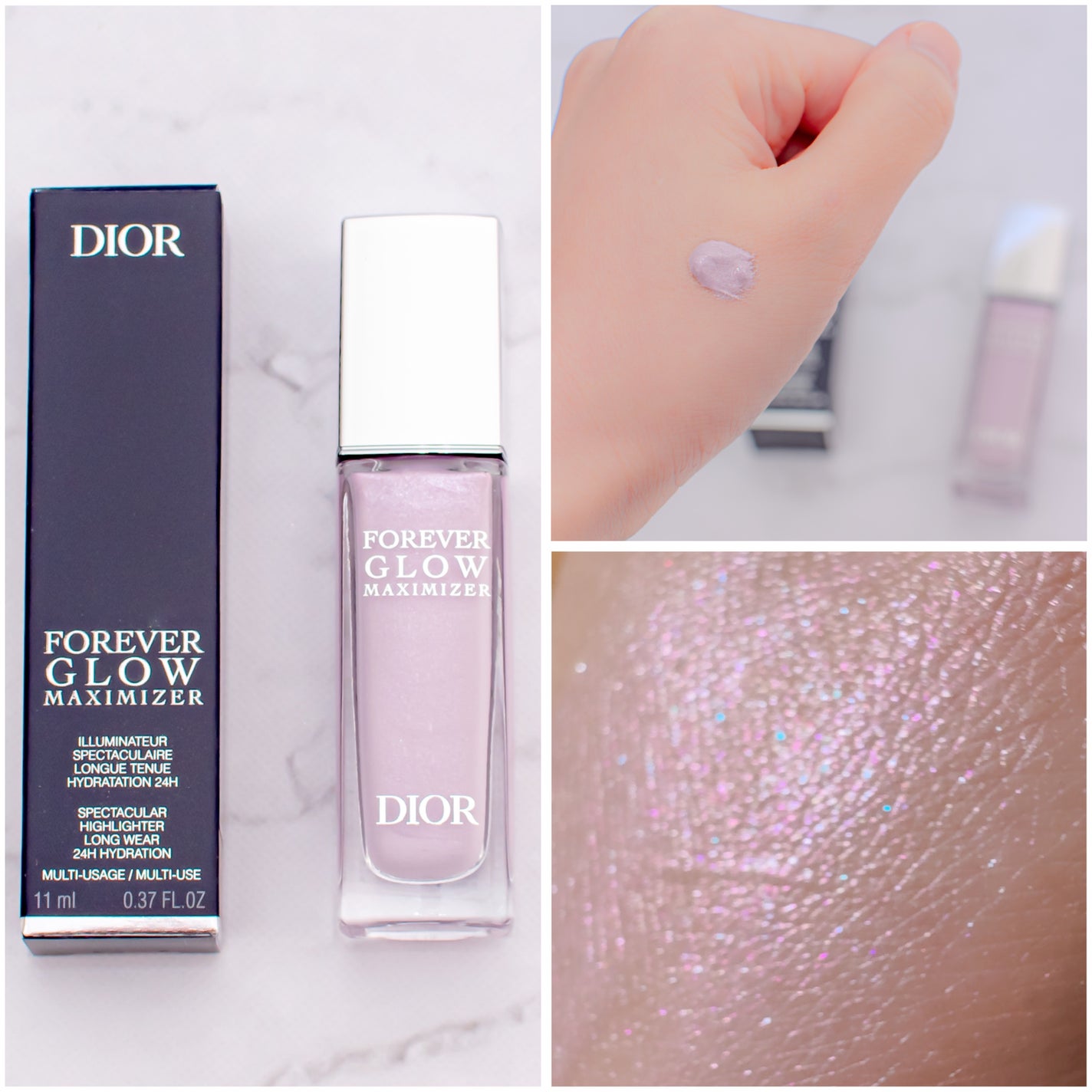 ディオールスキン フォーエヴァー グロウ マキシマイザー/Dior/ハイライトを使ったクチコミ(3枚目)