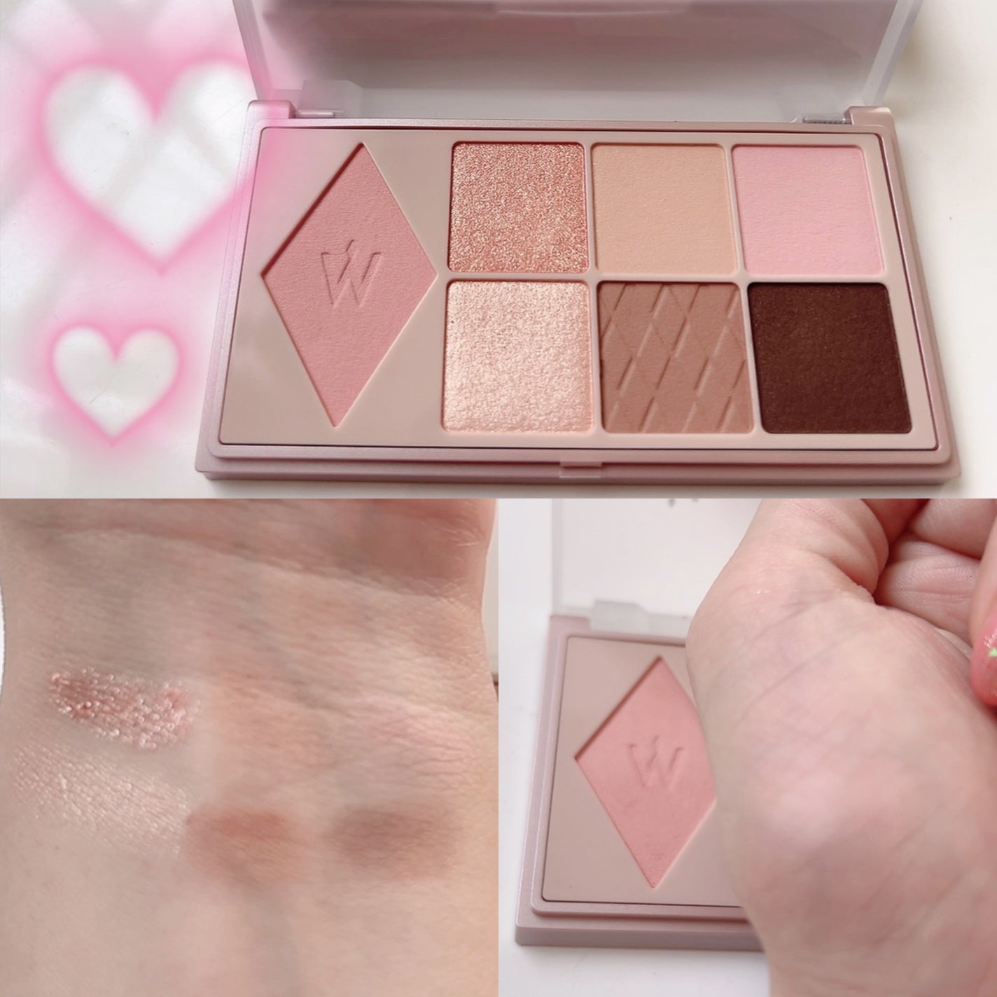 ウォンジョンヨ W デイリームードアップパレット /Wonjungyo/アイシャドウパレットを使ったクチコミ(2枚目)