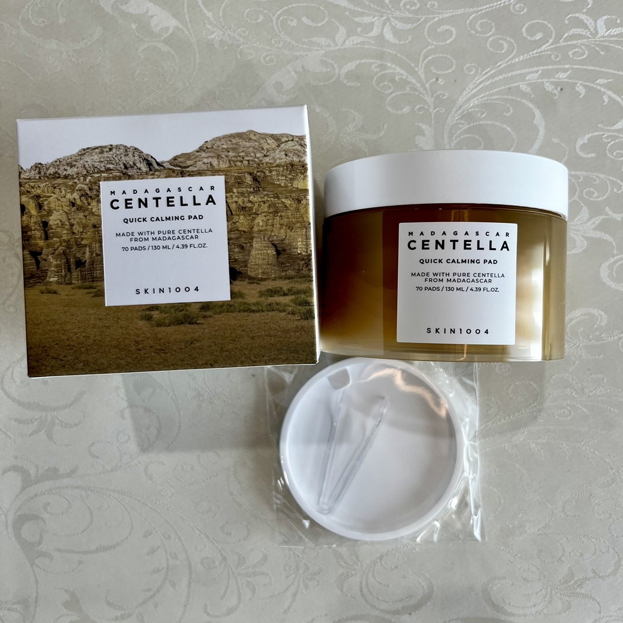 センテラ クイックカーミングパッド/SKIN1004/トナーパッドを使ったクチコミ（1枚目）