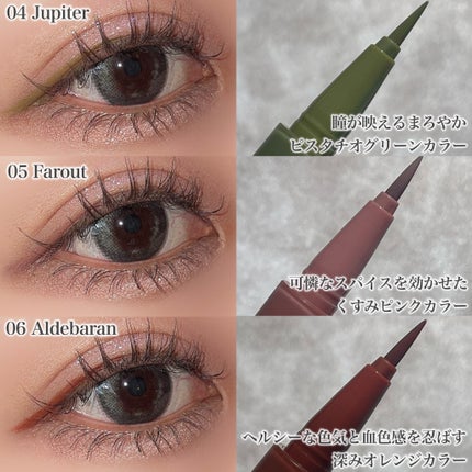 モンスーンアイライナー/CathyDoll/リキッドアイライナーを使ったクチコミ(4枚目)