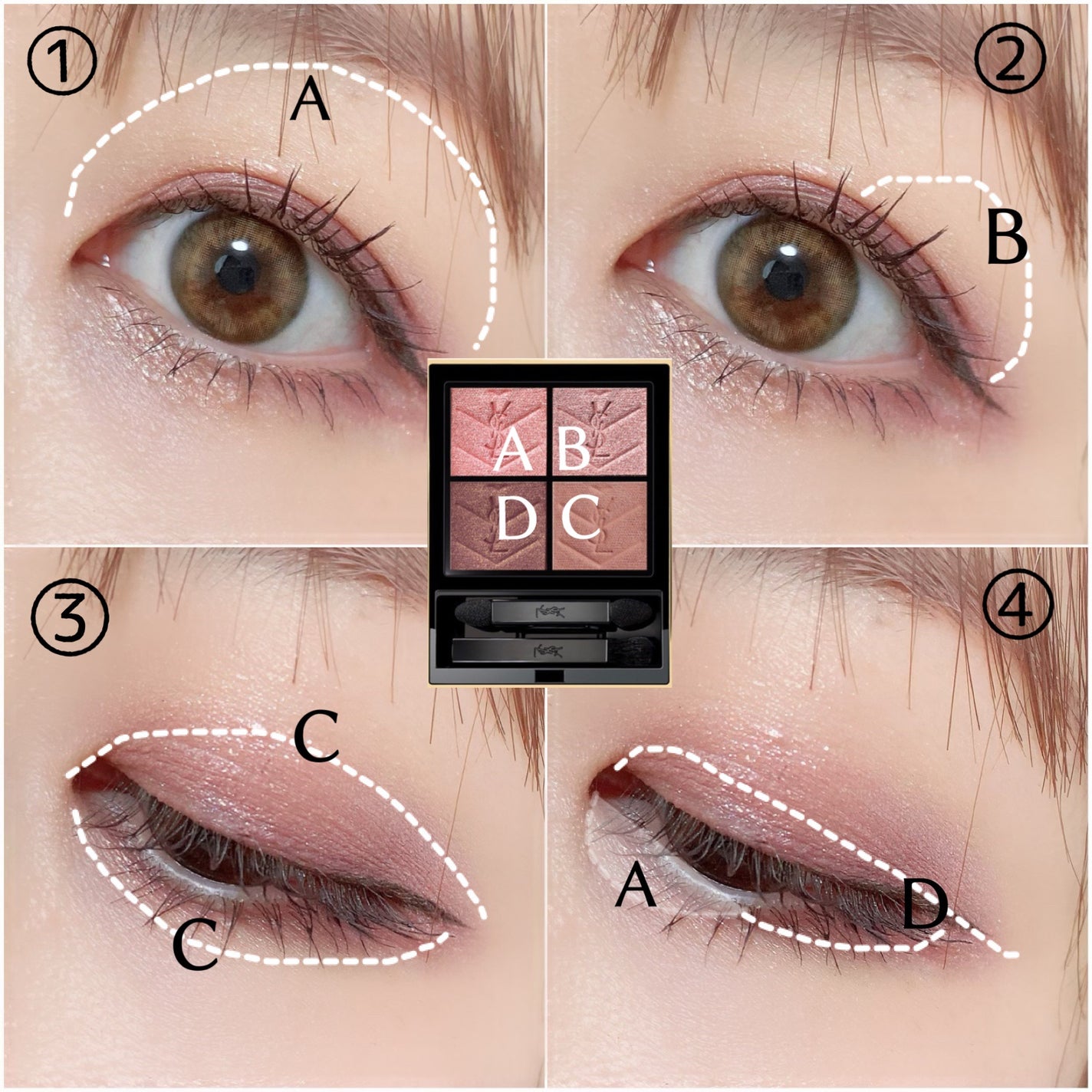 クチュール ミニ クラッチ/YVES SAINT LAURENT BEAUTE/アイシャドウパレットを使ったクチコミ(2枚目)