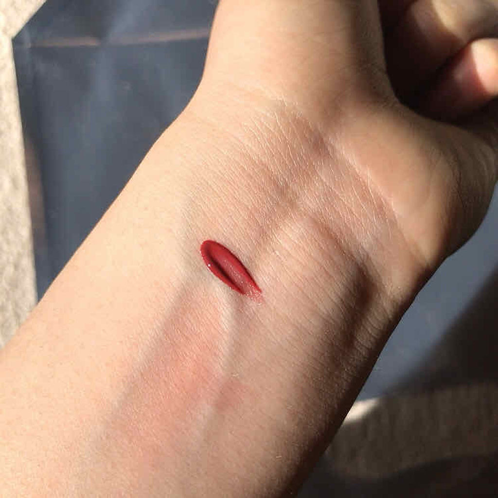 ジューシーラスティングティント/rom&nd/リップティントを使ったクチコミ（3枚目）