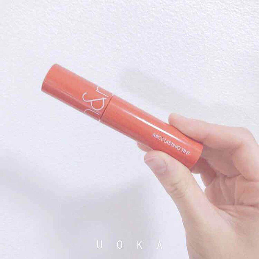 ジューシーラスティングティント/rom&nd/リップティントを使ったクチコミ(1枚目)