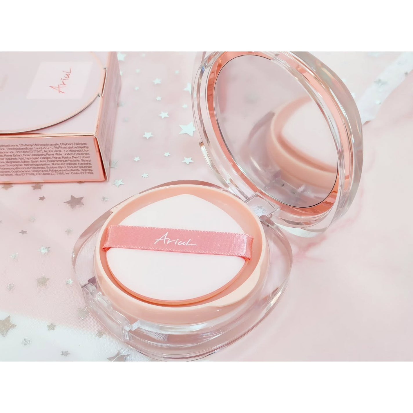 アリウル インクフェザーカバーラスティングクッション/Ariul/クッションファンデーションを使ったクチコミ(2枚目)