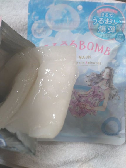 うるうるBOMBマスク/クリアターン/シートマスク・パックを使ったクチコミ(2枚目)
