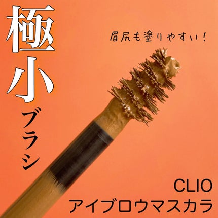 キル ブロウ カラー ブロウ ラッカー/CLIO/眉マスカラを使ったクチコミ(1枚目)