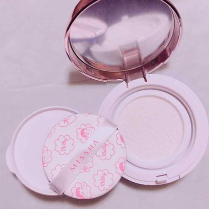 M クッションベース(ミルキー)/MISSHA/化粧下地を使ったクチコミ(2枚目)