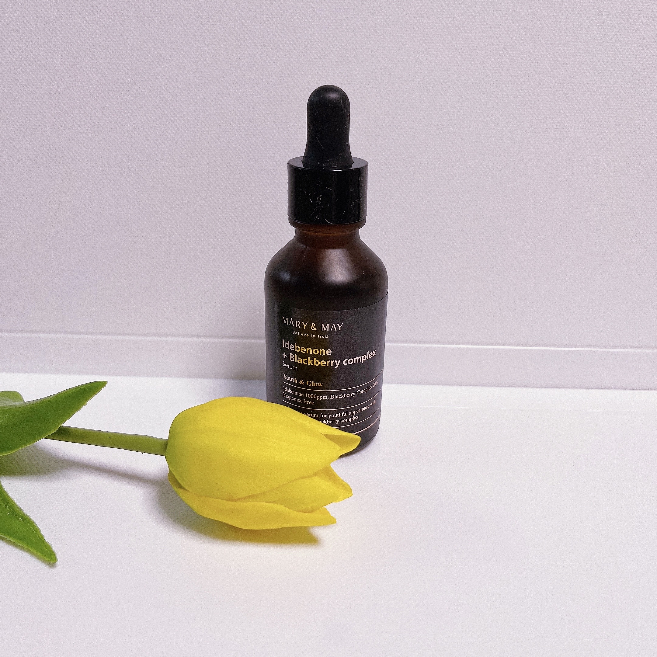 Idebenone＋Blackberry complex serum/MARY&MAY/美容液を使ったクチコミ（3枚目）