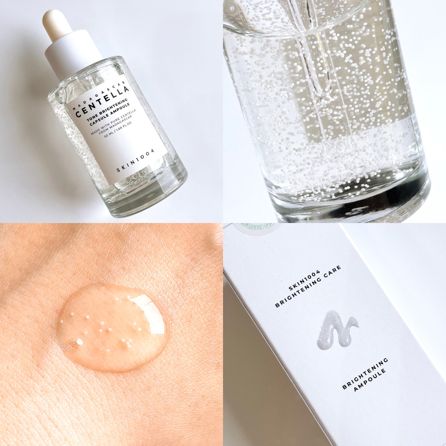 トーンブライトニング カプセルアンプル/SKIN1004/美容液を使ったクチコミ(4枚目)