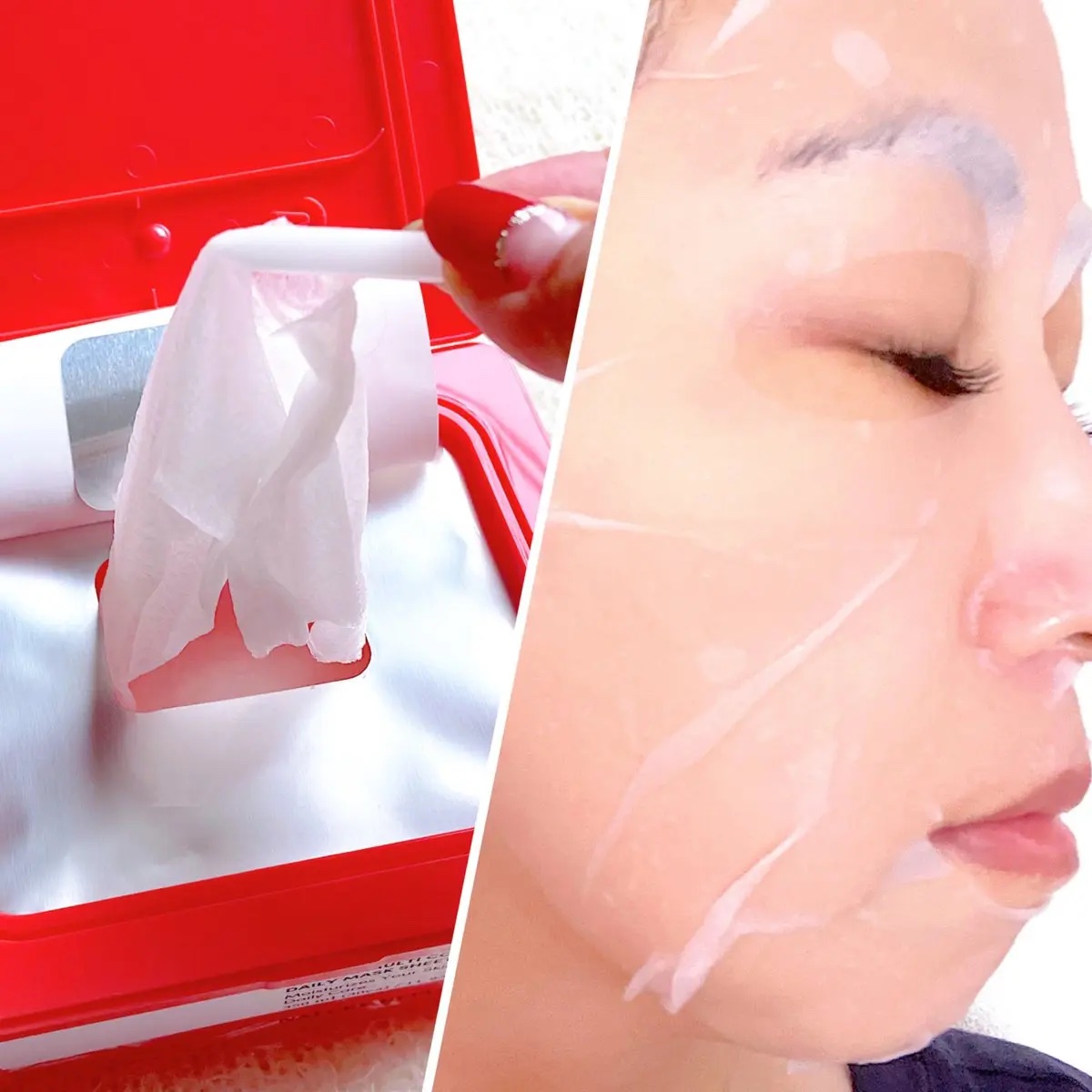 コラーゲンデイリーシートマスク/ネイチャーリパブリック/シートマスク・パックを使ったクチコミ（3枚目）