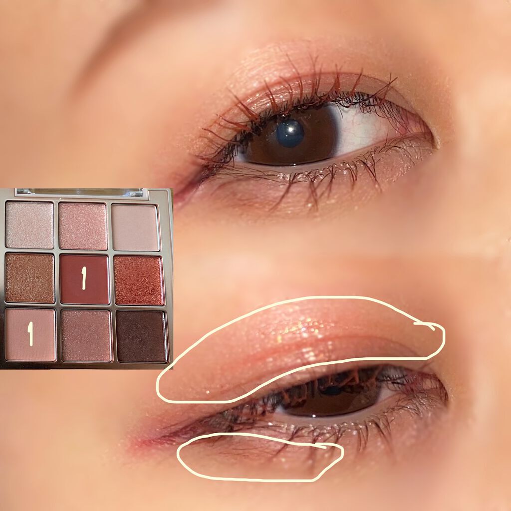 ジャストアイシャドウ/Laka/単色アイシャドウを使ったクチコミ（3枚目）