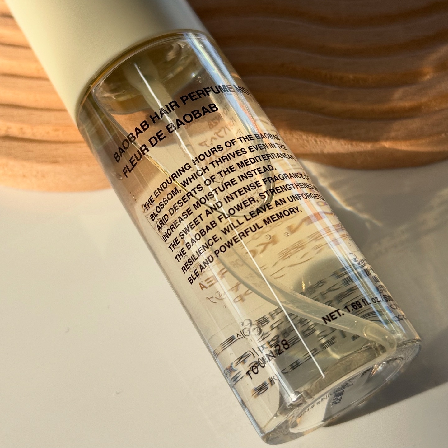 ヘアパフュームミスト ドゥチューリップ/TOUN28/ヘアミストを使ったクチコミ（2枚目）