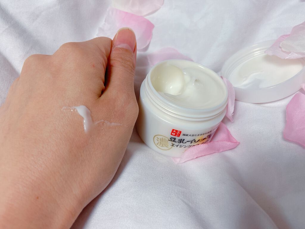 リンクルナイトクリーム/なめらか本舗/フェイスクリームを使ったクチコミ（3枚目）