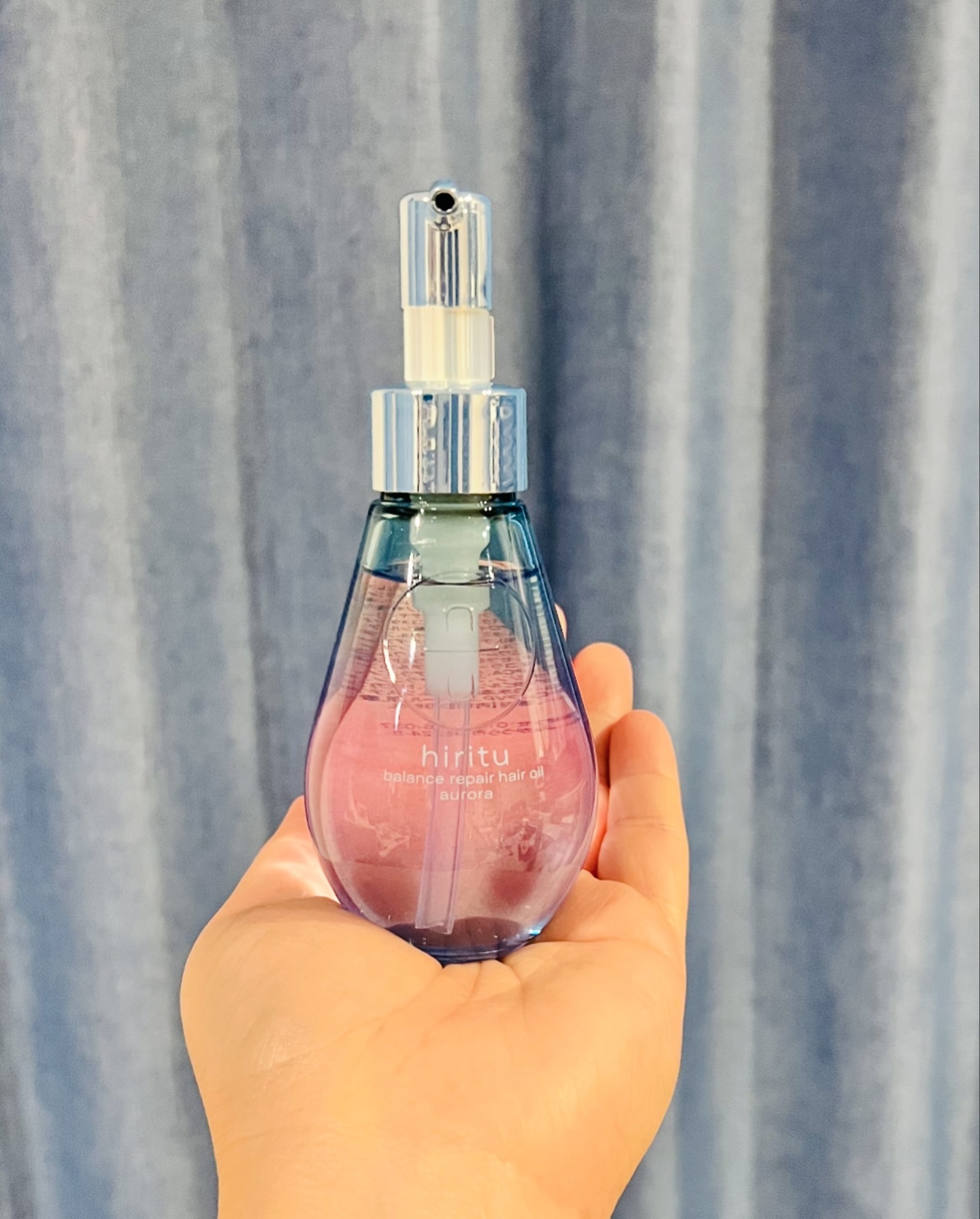 ヒリツ バランスリペアヘアオイル オーロラ/hiritu/ヘアオイルを使ったクチコミ（3枚目）