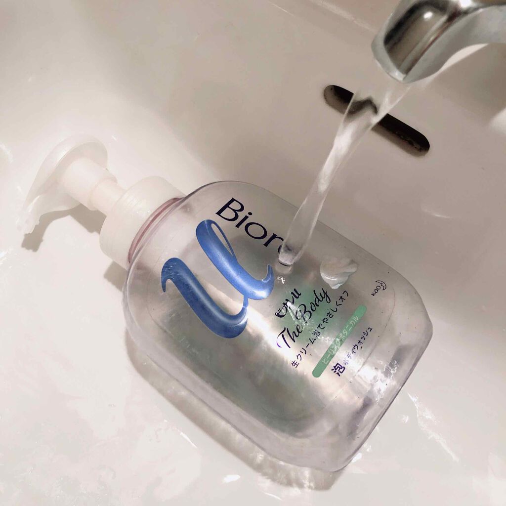 ザ ボディ 泡タイプ ピュアリーサボンの香り/ビオレu/ボディソープを使ったクチコミ(1枚目)