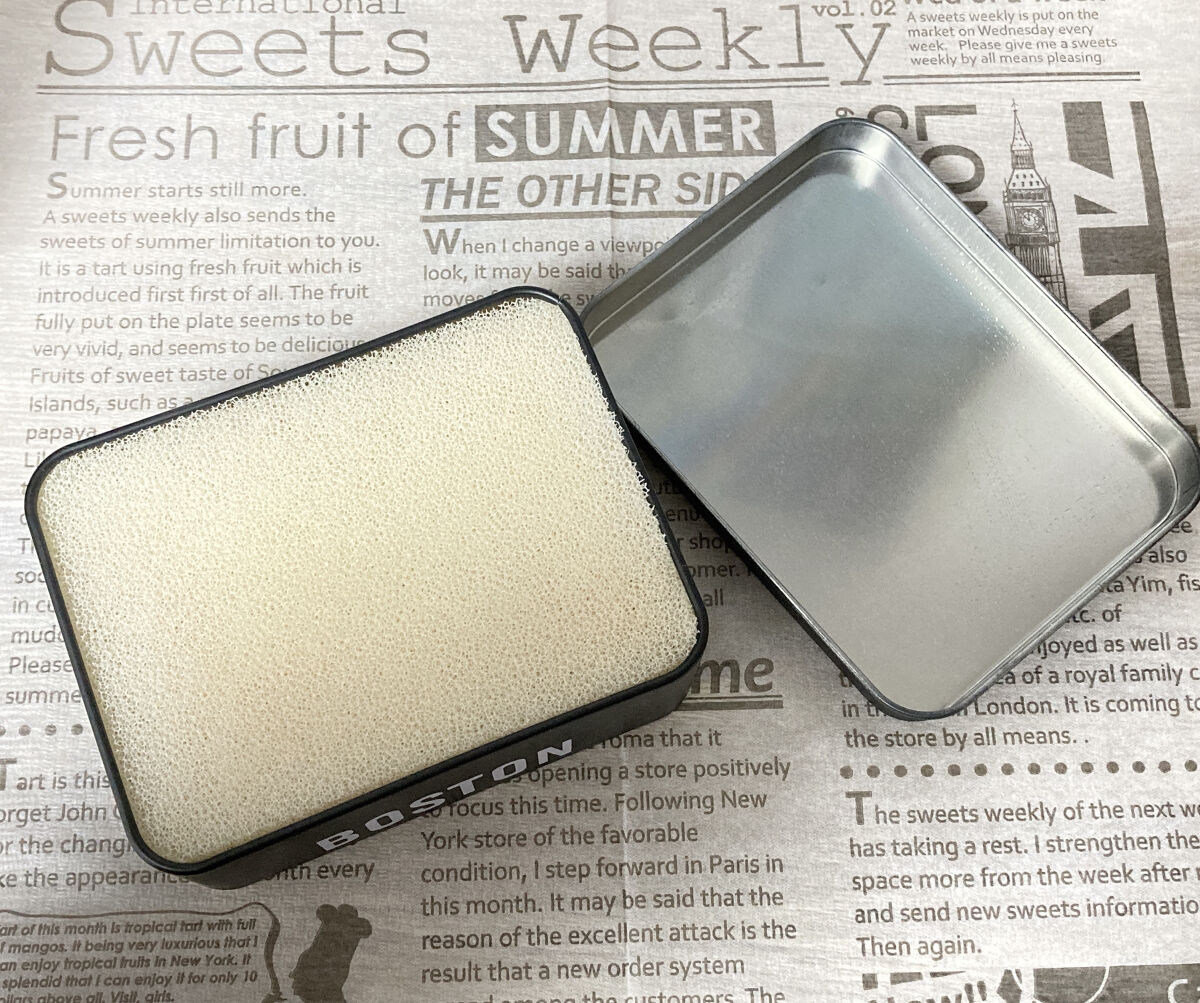 ブラシクリーナースタンド/セリア/その他化粧小物を使ったクチコミ（2枚目）