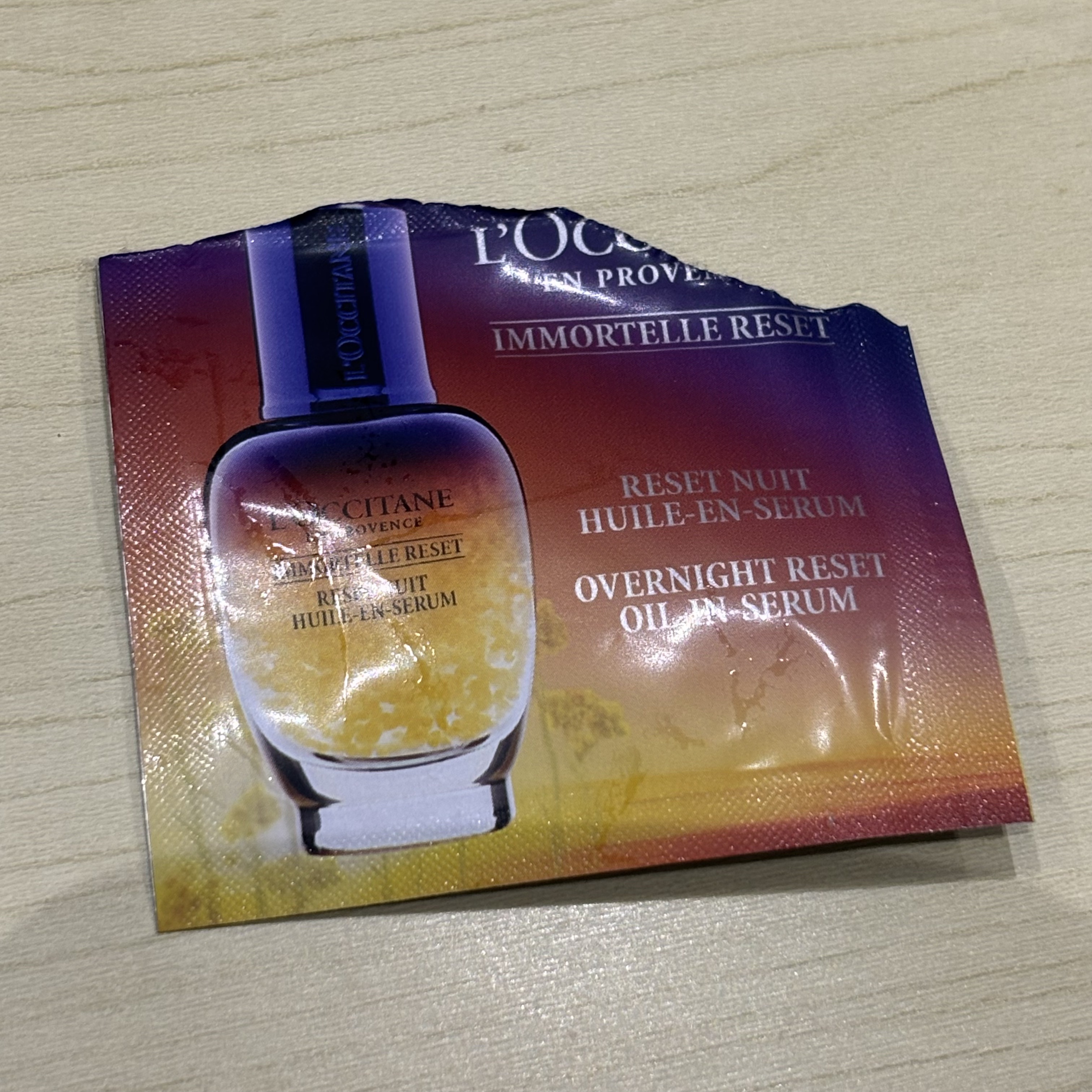 イモーテル オーバーナイトリセットセラム/L'OCCITANE/美容液を使ったクチコミ（1枚目）