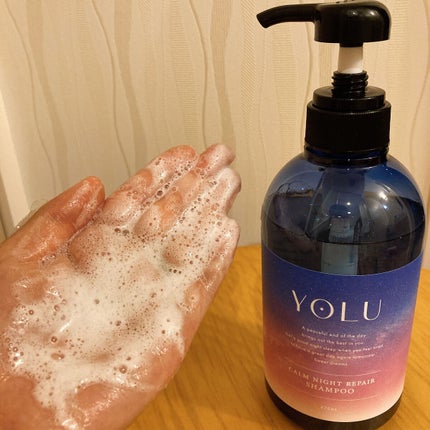 カームナイトリペアシャンプー/トリートメント/YOLU/市販シャンプーを使ったクチコミ(4枚目)