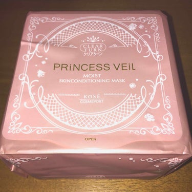 現在使ってるパックです🥀🥀
【クリアターン PRiNCESS VBiL】

46枚入りとういう大容量！！
定価1300円くらいだと思いますが私はCeluleで1000円弱くらいで購入しました🤤

このシ