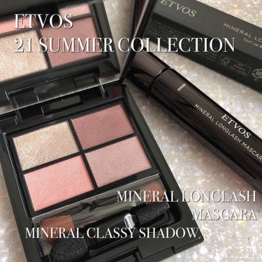 🌸ETVOS🌸

21 SUMMER COLLECTION 

・MINERAL CLASSY SHADOW 
　Cotton Peach 

・MINERAL LONGLASH MASCARA 
　P